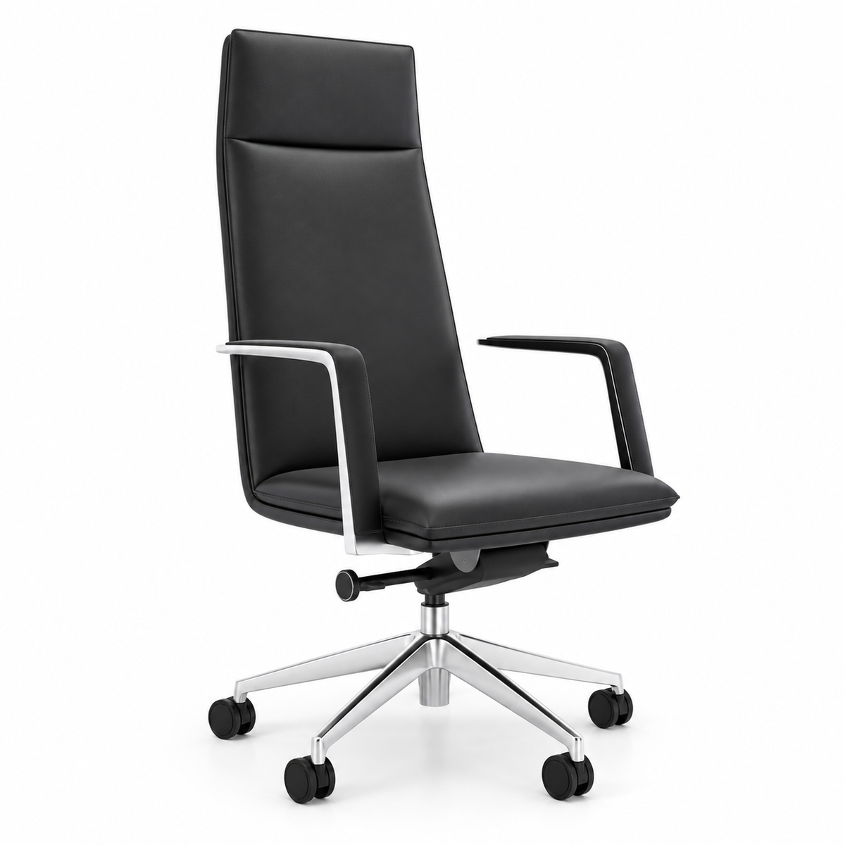 High Back Chair - Black