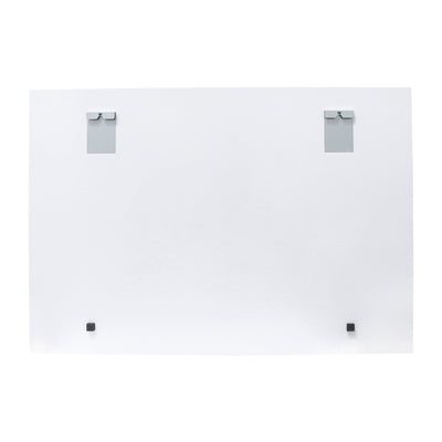 63X43 ABSTRACT METALLIC TEMPERED GLASS ART, MULTI - Al Rugaib Furniture