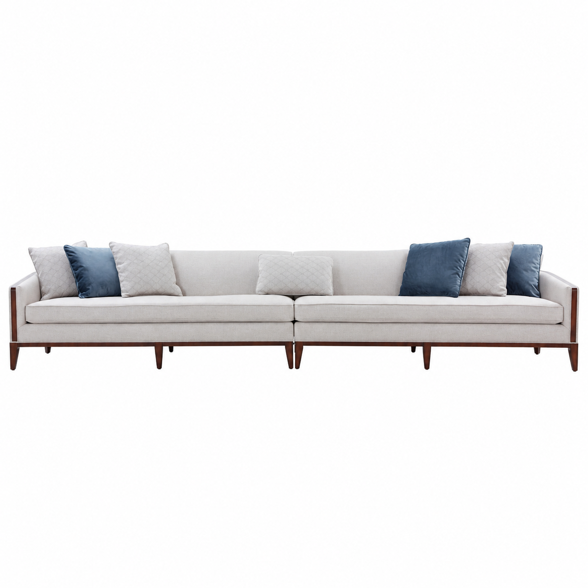 AlReem  Royal Blue Sofa 450cm