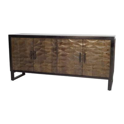 65" Ramsey Wood Sideboard, Brown - Al Rugaib Furniture