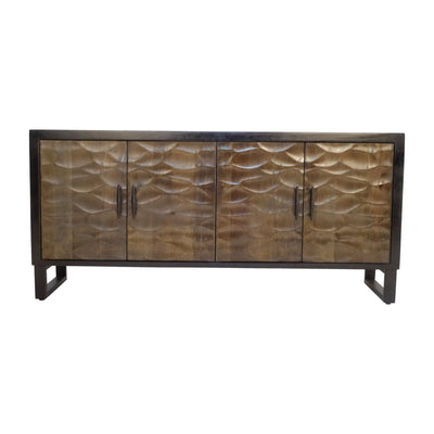 65" Ramsey Wood Sideboard, Brown - Al Rugaib Furniture