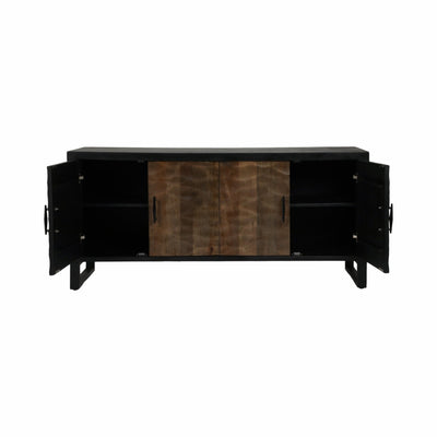 65" Ramsey Wood Sideboard, Brown - Al Rugaib Furniture