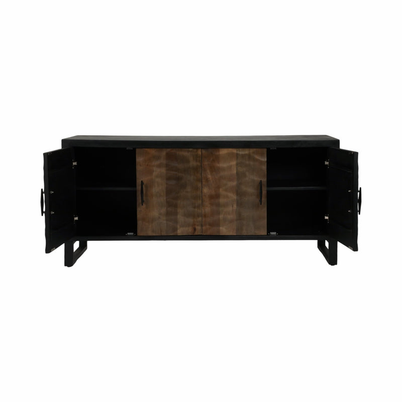 65" Ramsey Wood Sideboard, Brown - Al Rugaib Furniture