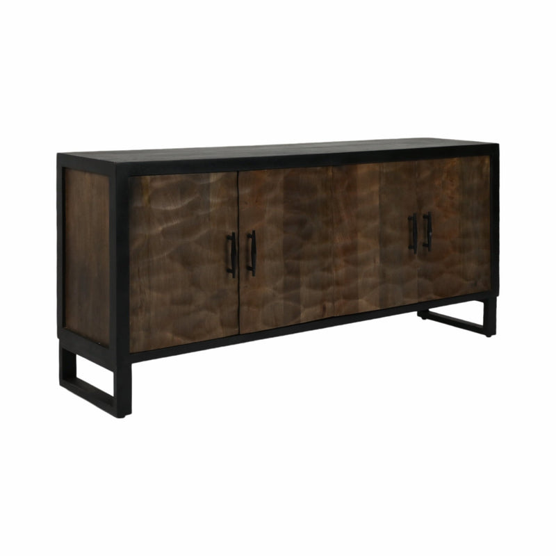 65" Ramsey Wood Sideboard, Brown - Al Rugaib Furniture