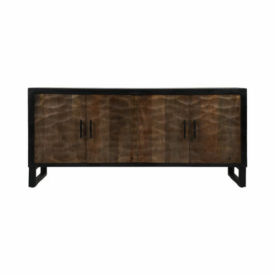 65" Ramsey Wood Sideboard, Brown - Al Rugaib Furniture