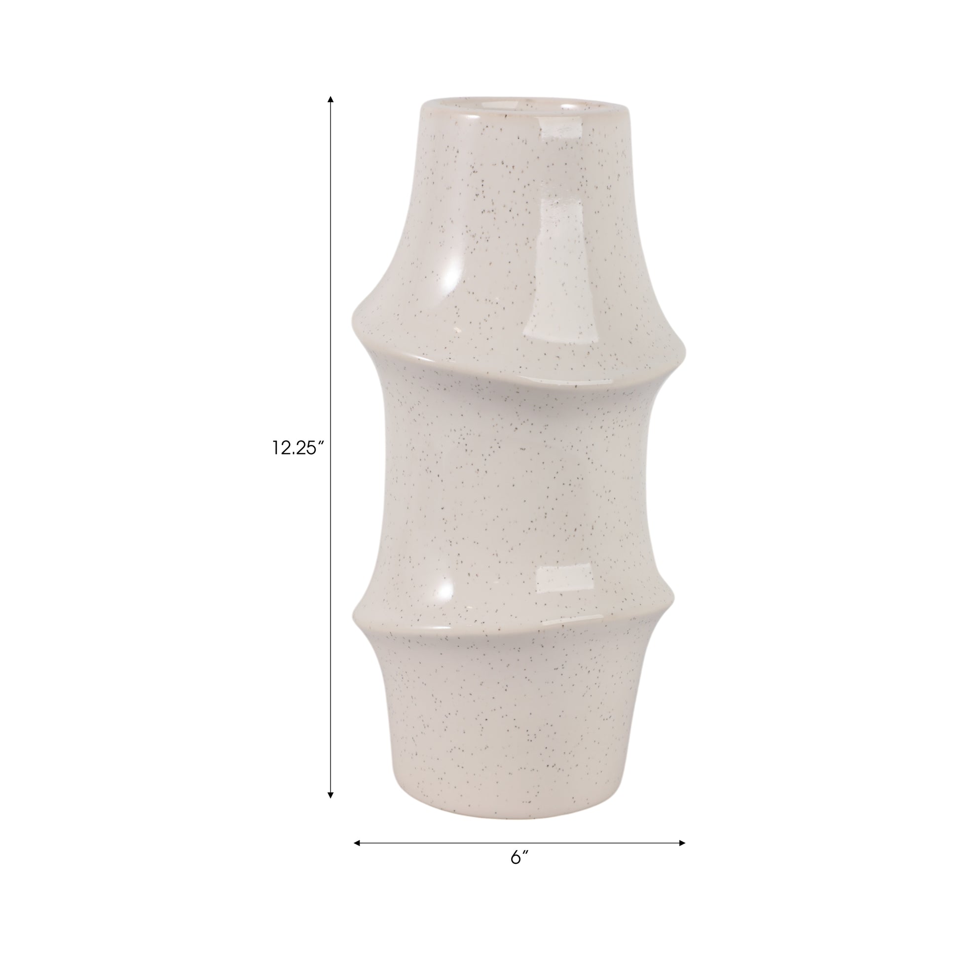 مزهرية إلوي كريمي Eloy Cream Vase