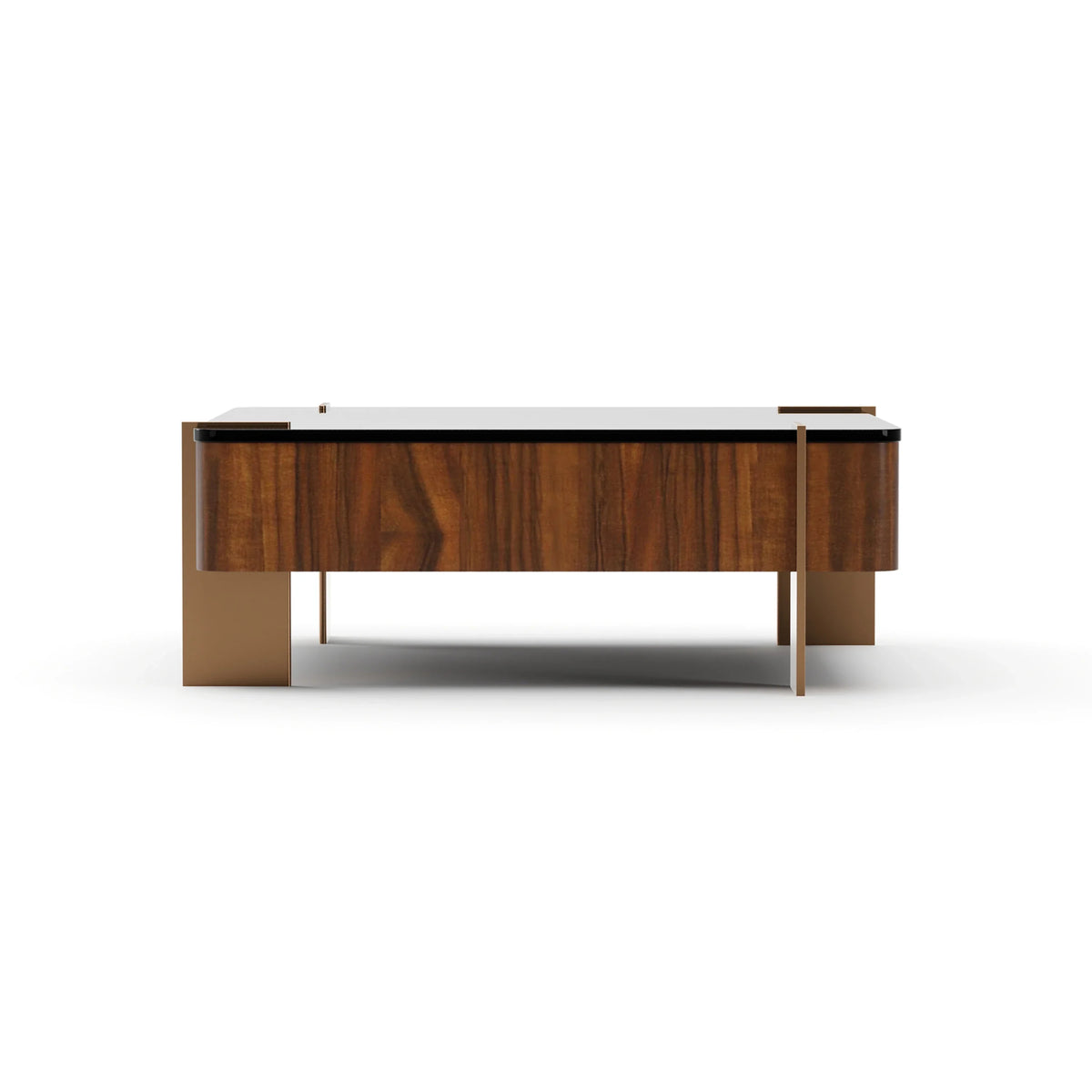 ALTURA SQ GLASS TOP COCKTAIL TBL