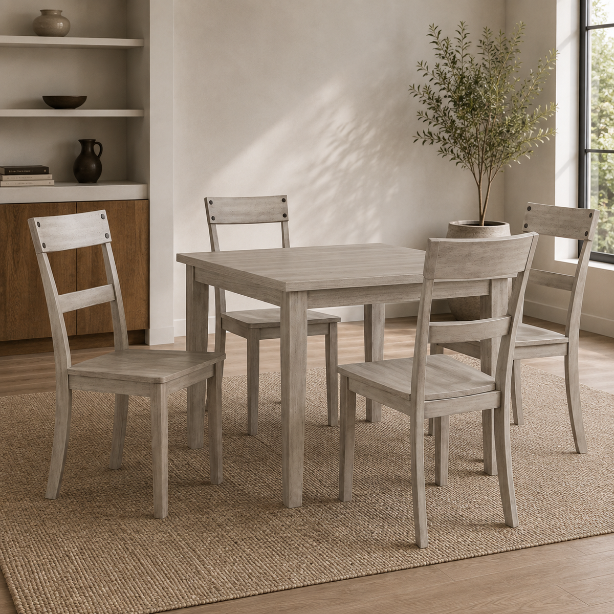 Loratti Dining Table and Chairs (Set of 5)