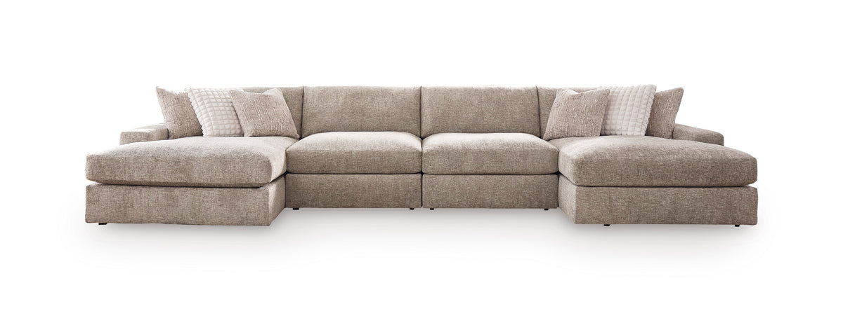 Reston Cove 4-Piece Double Chaise Sectional