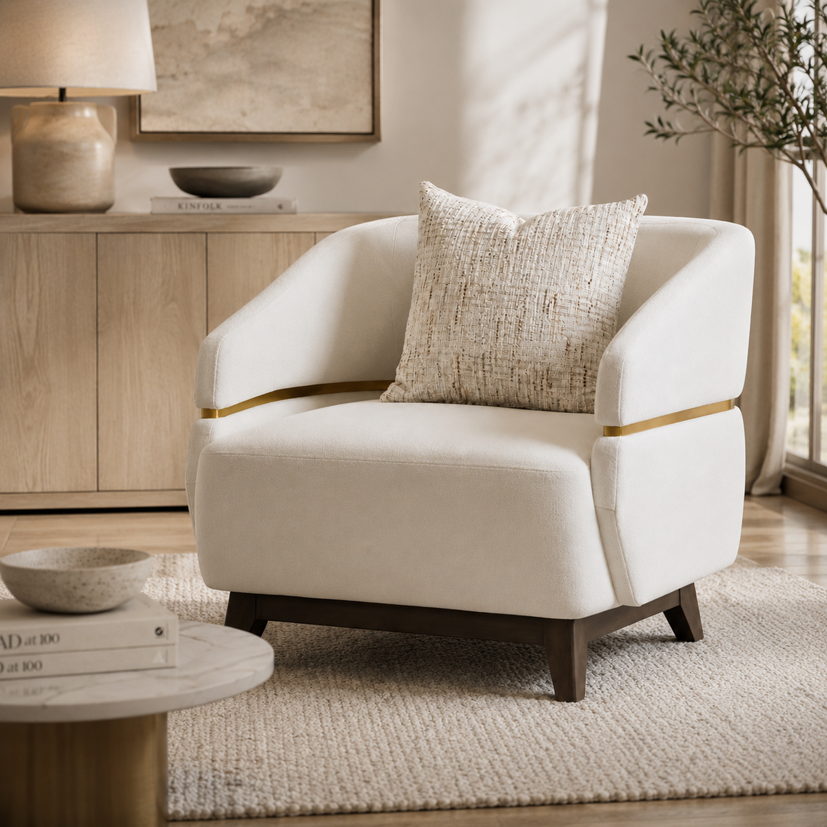 Brielle Beige Chair