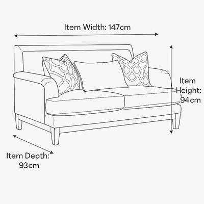 Romanian Charm Loveseat