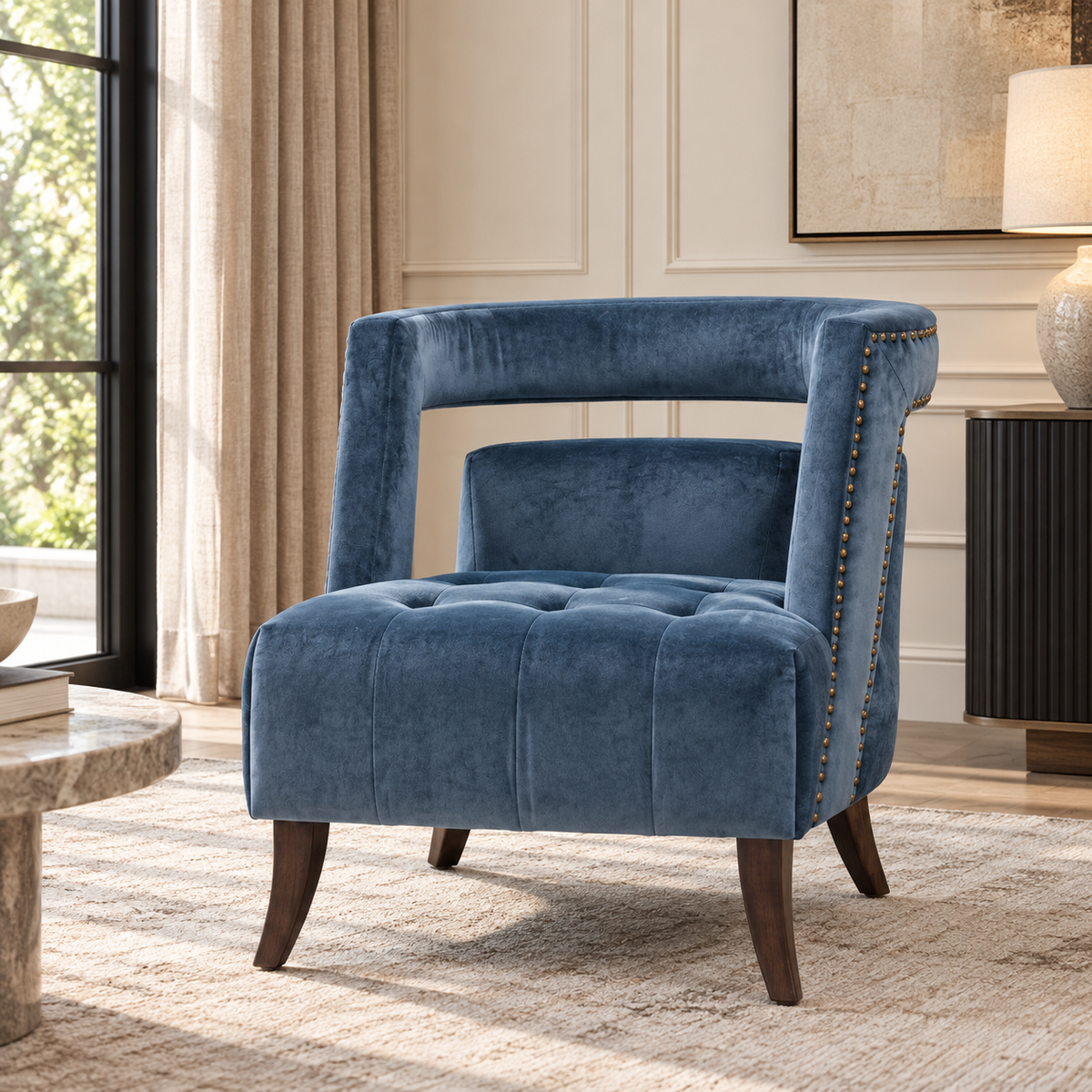 Bluevera Accent Chair 67cm