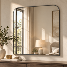 Grace Brown Wall Dresser Mirror