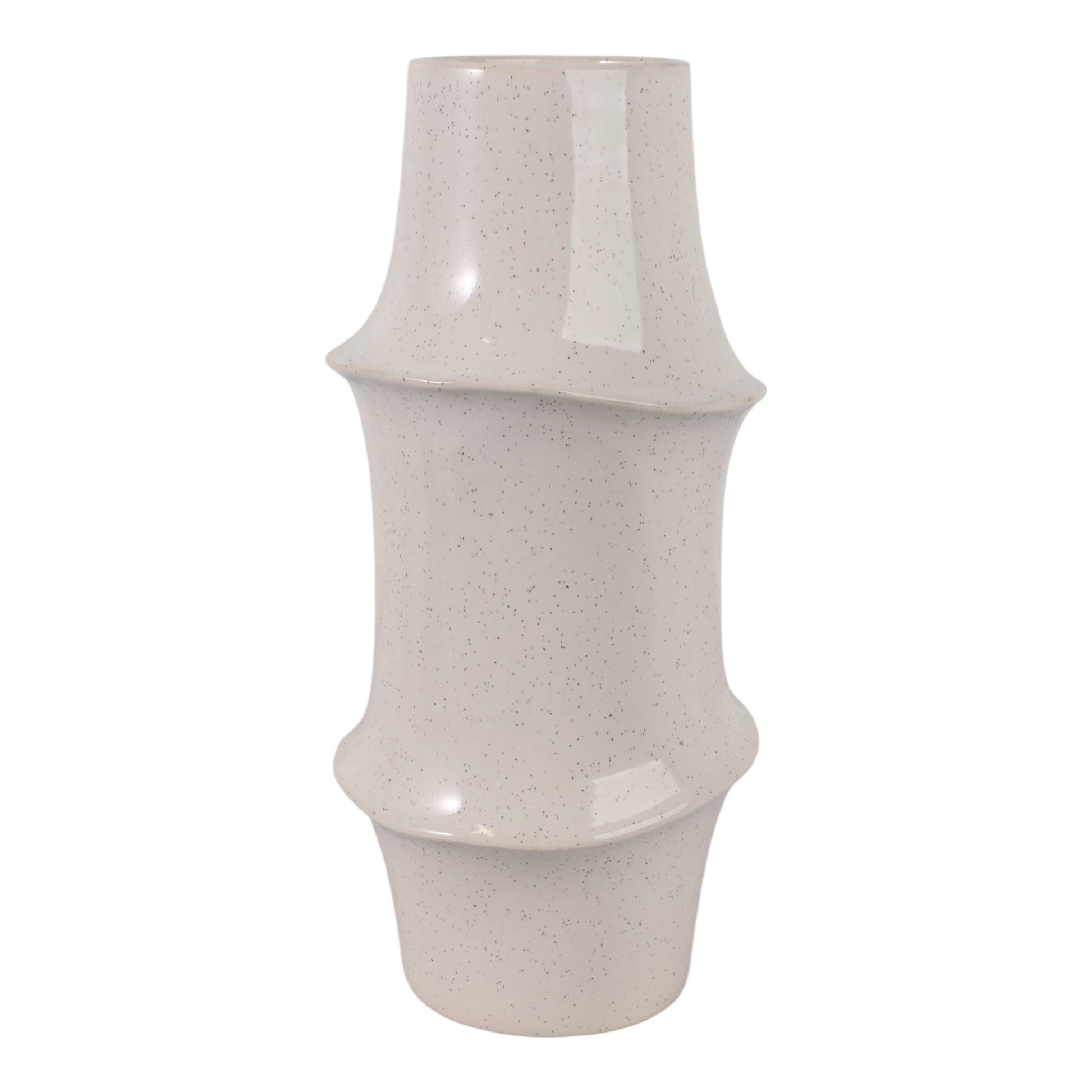 إناء إلوي باللون الكريمي Eloy Cream Vase