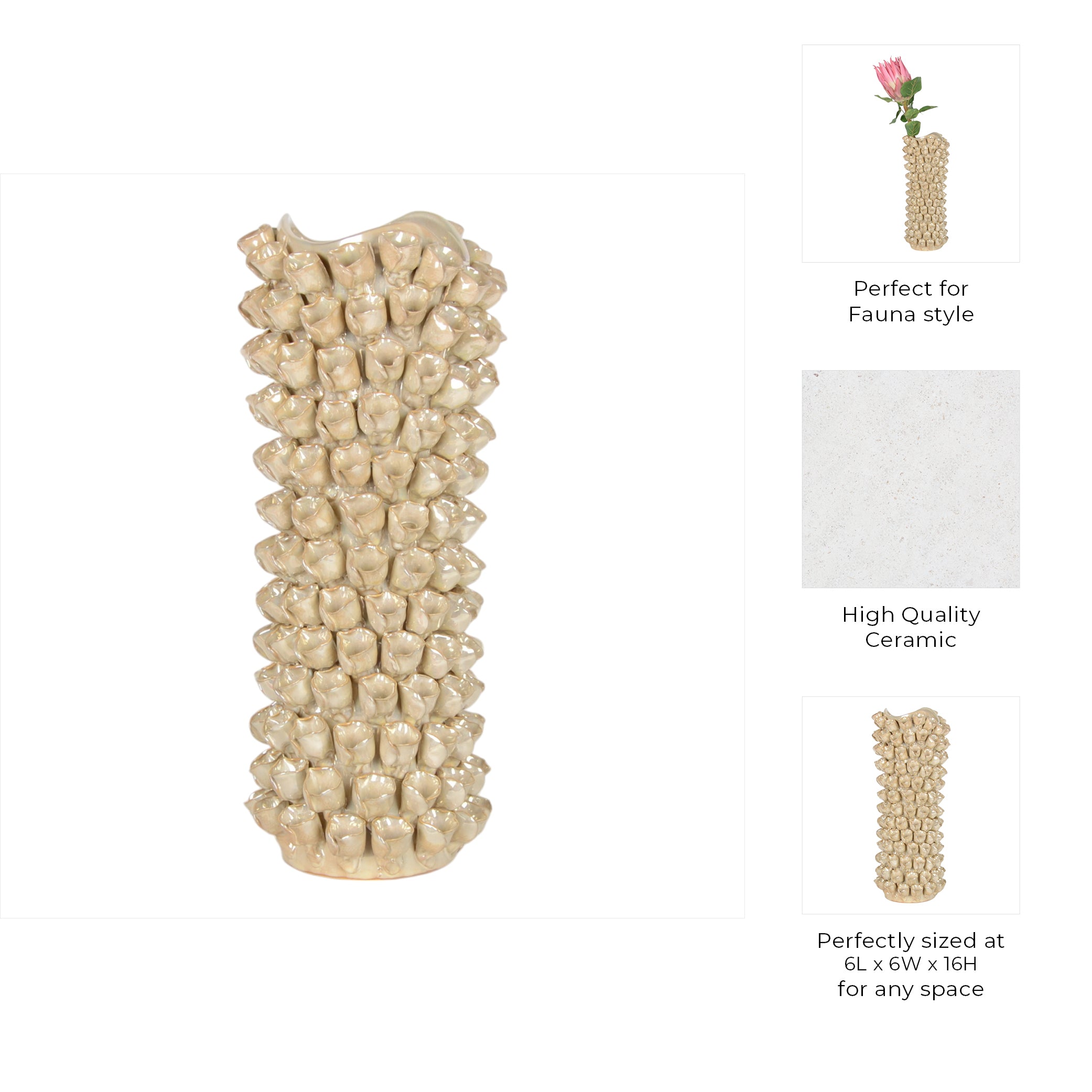 مزهرية لينز Linz Flower Vase