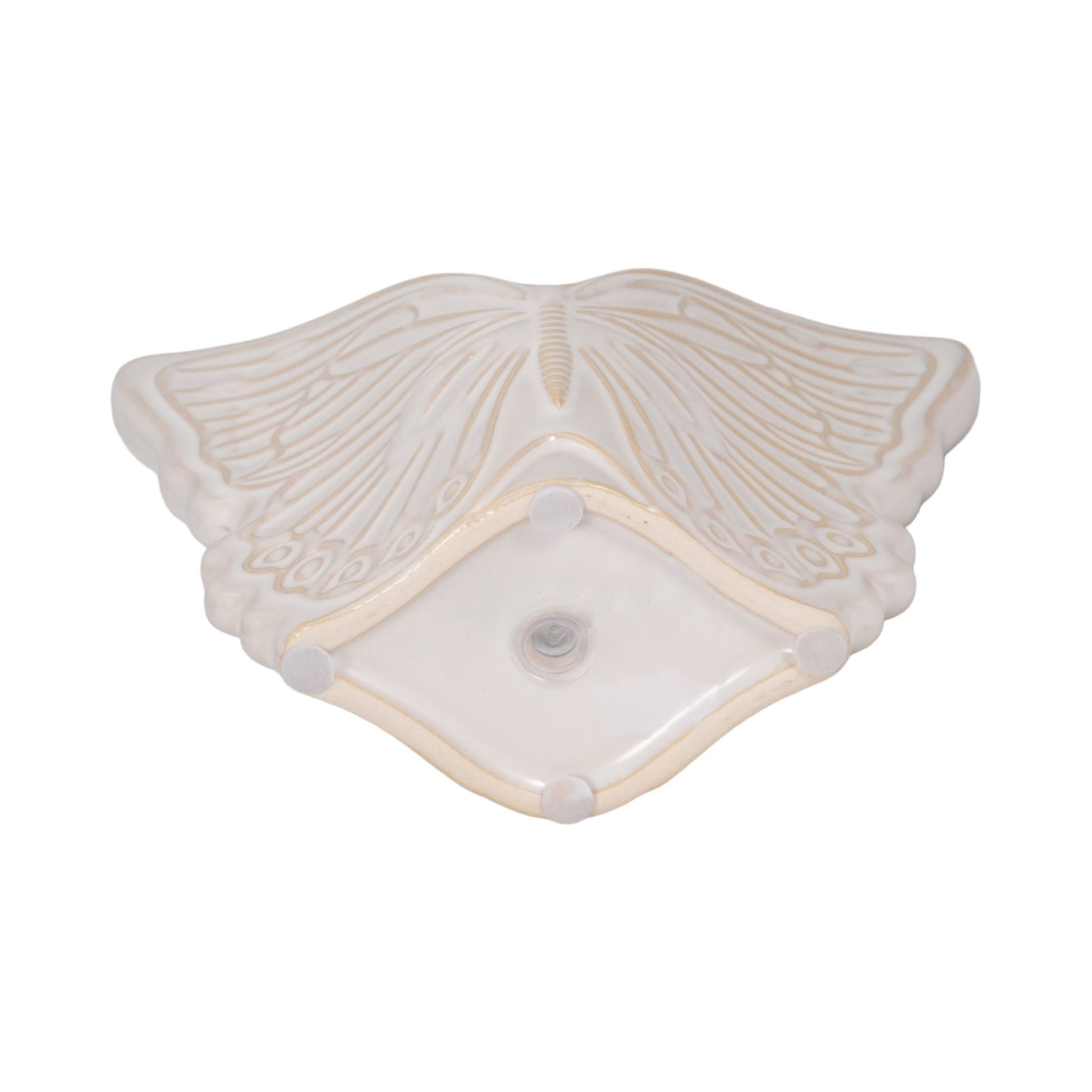 7" Butterfly Planter, Ivory Outdoor Planters| Sagebrook Home