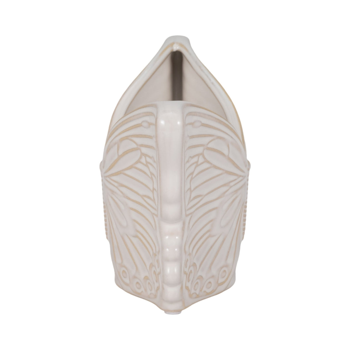 7" Butterfly Planter, Ivory Outdoor Planters| Sagebrook Home