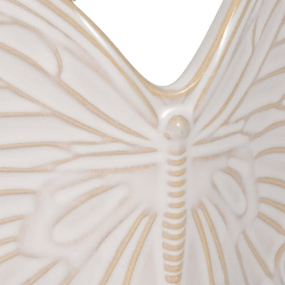 7" Butterfly Planter, Ivory - Al Rugaib Furniture