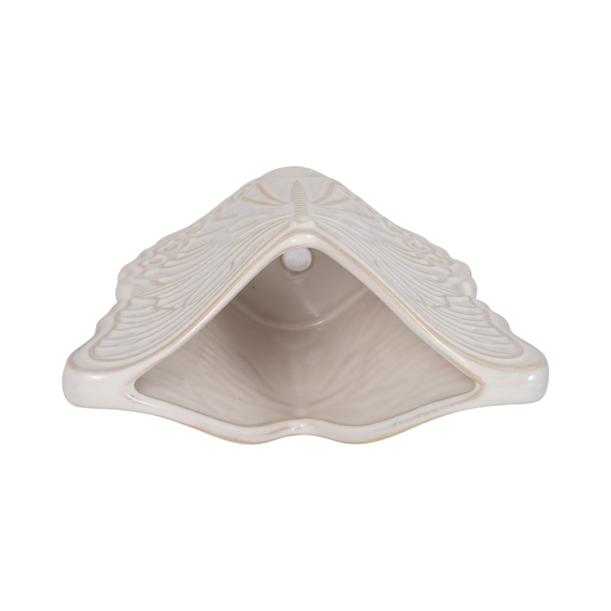 7" Butterfly Planter, Ivory Outdoor Planters| Sagebrook Home