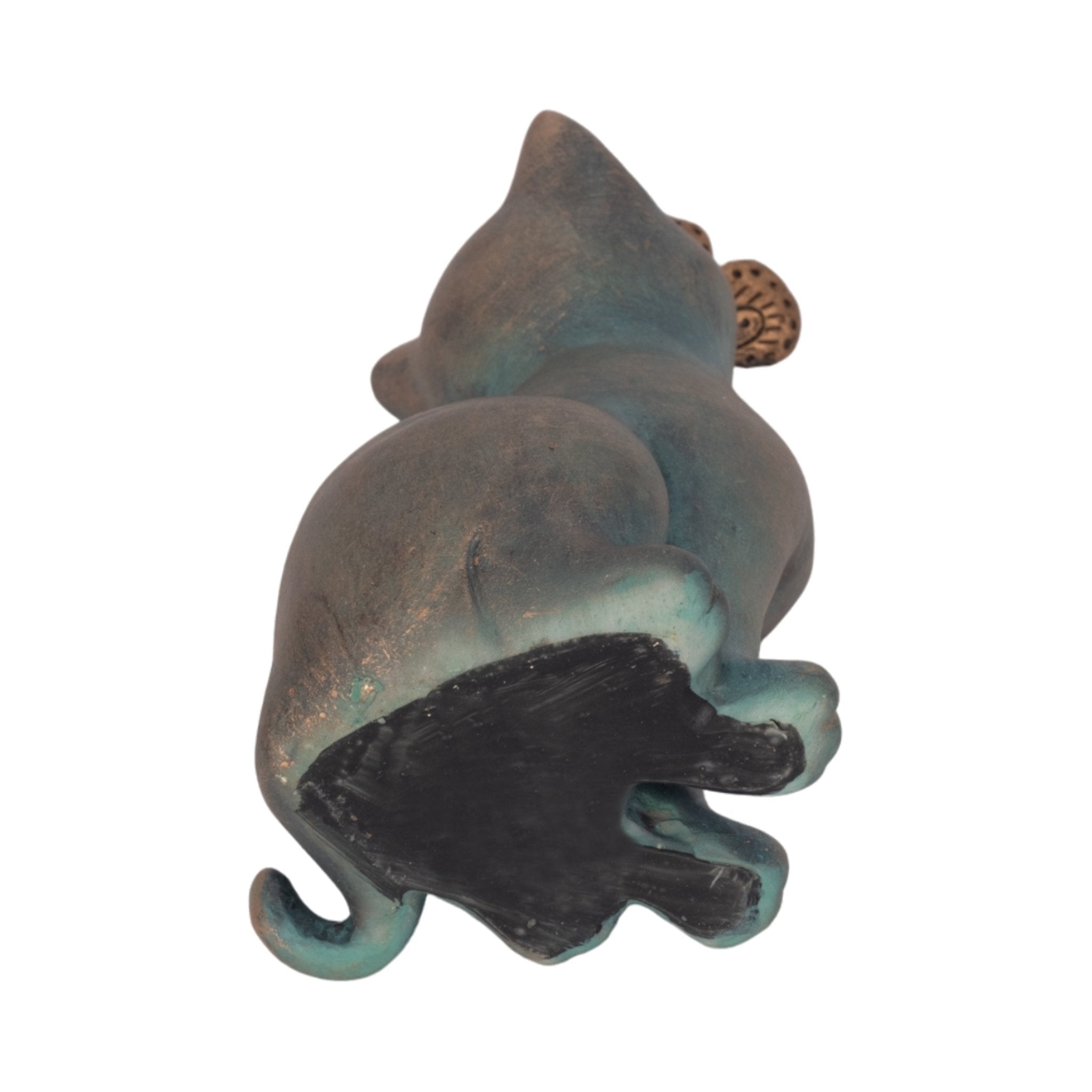 7" Cat With Butterfly On Nose, Multi Table Decors| Sagebrook Home