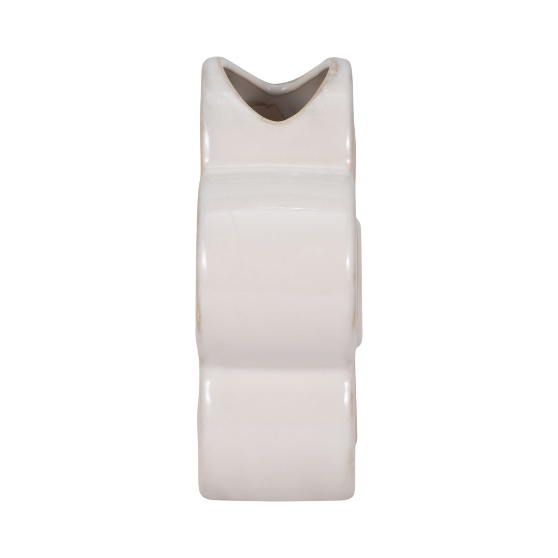 7" Flower Power Object Vase, Ivory Vases and Jars| Sagebrook Home