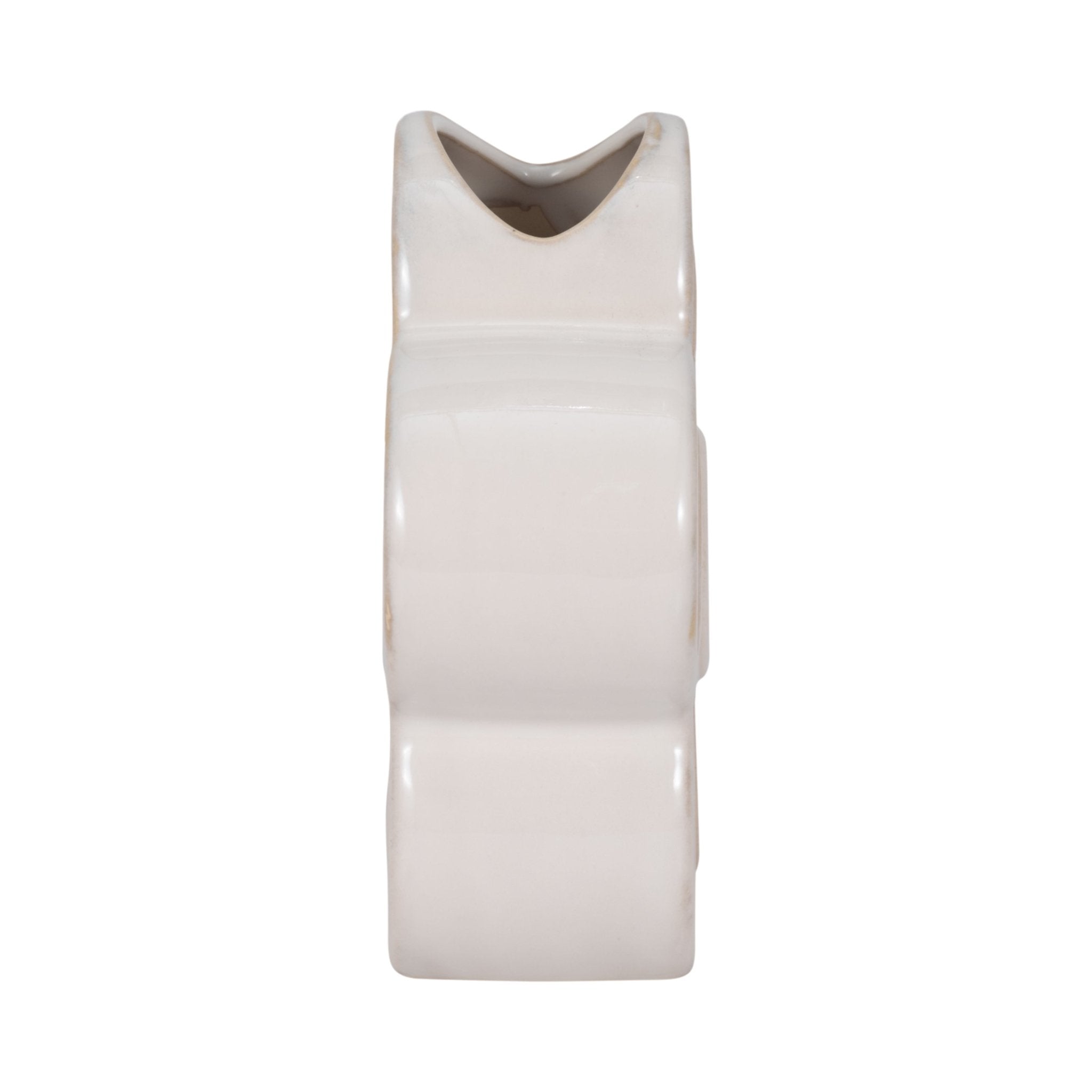 7" Flower Power Object Vase, Ivory Vases and Jars| Sagebrook Home