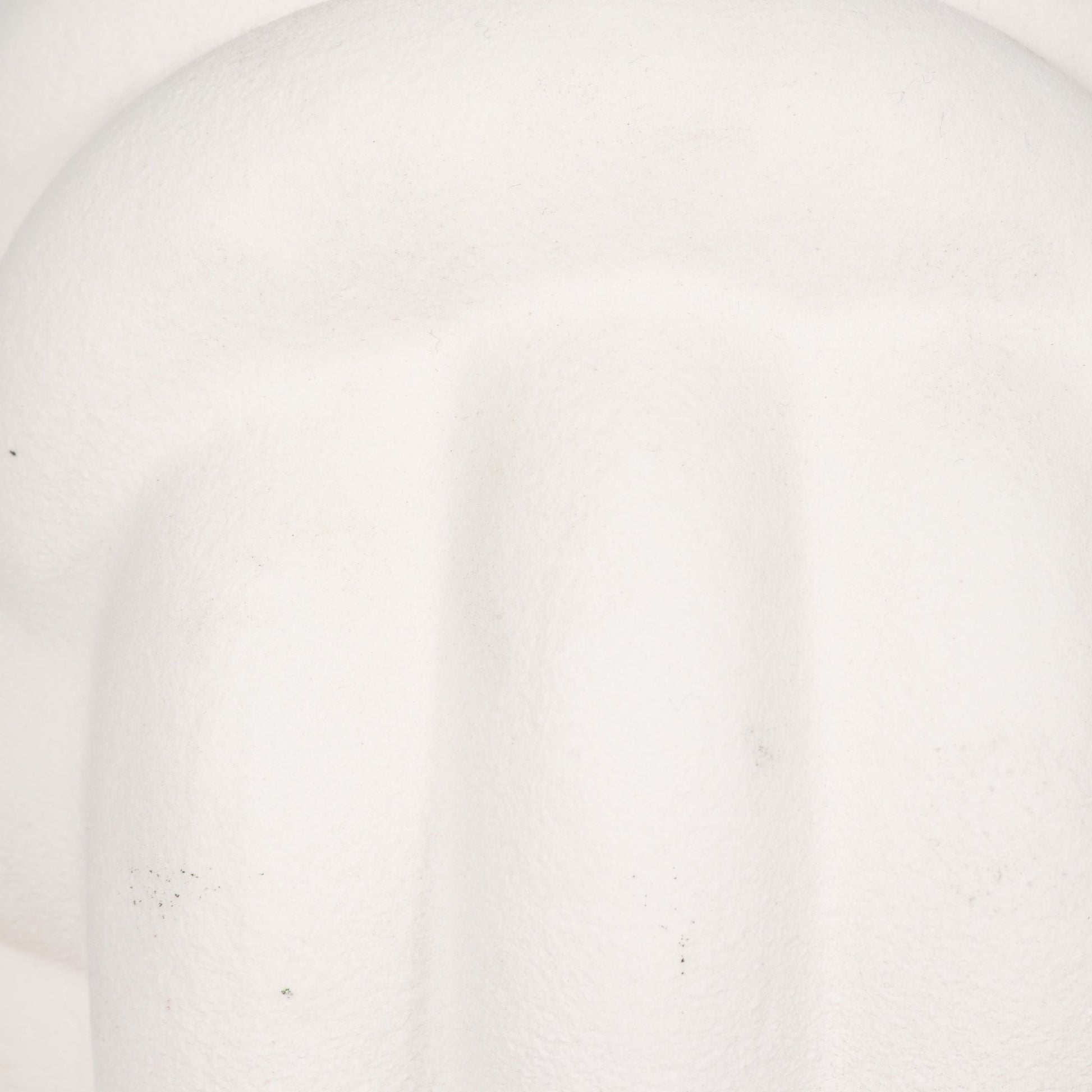 7" KNOT ORB ROUGH TEXTURE, WHITE Table Decors| Sagebrook Home