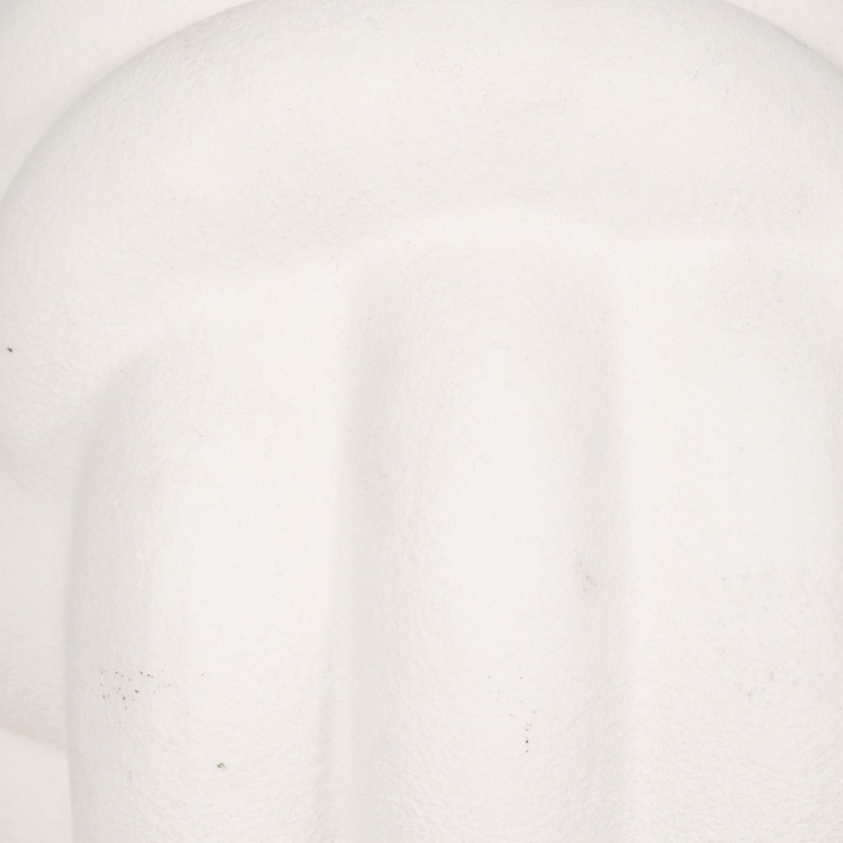 7" KNOT ORB ROUGH TEXTURE, WHITE Table Decors| Sagebrook Home