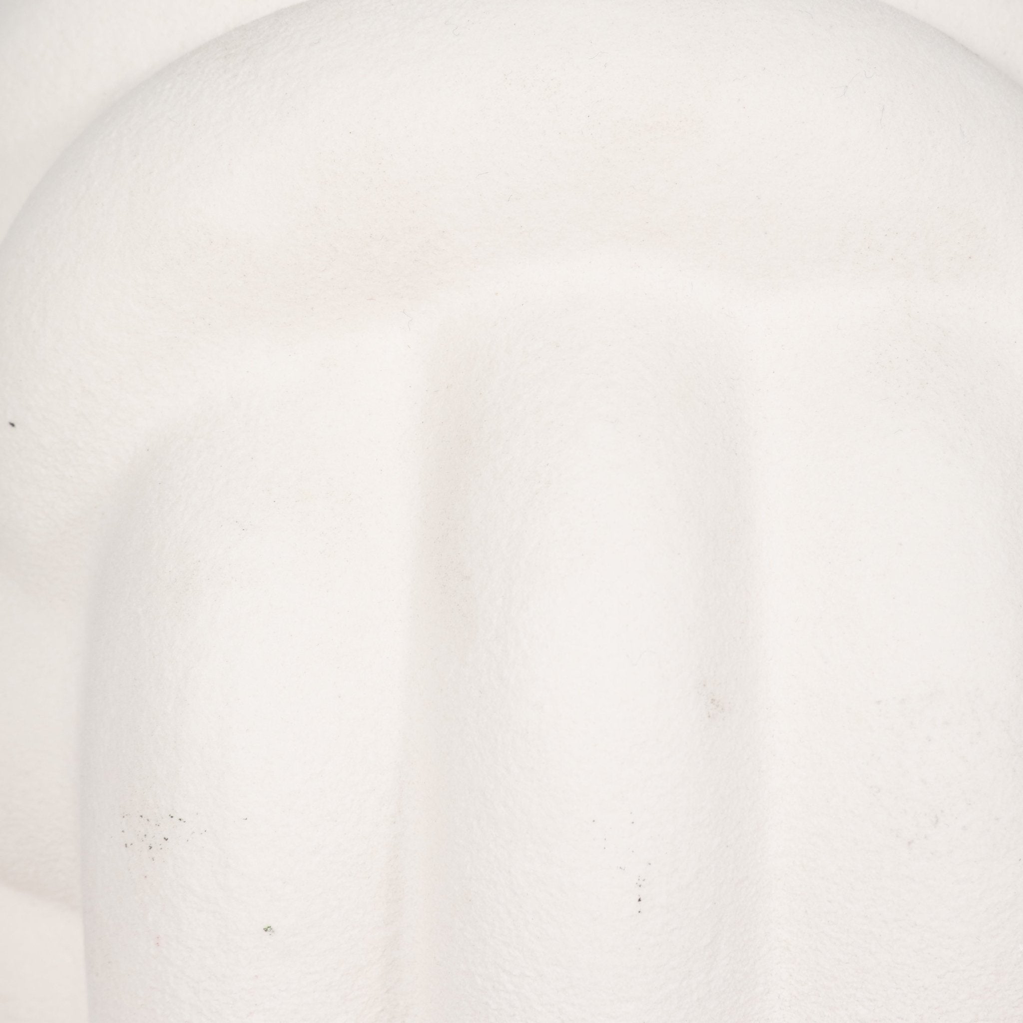 7" KNOT ORB ROUGH TEXTURE, WHITE Table Decors| Sagebrook Home