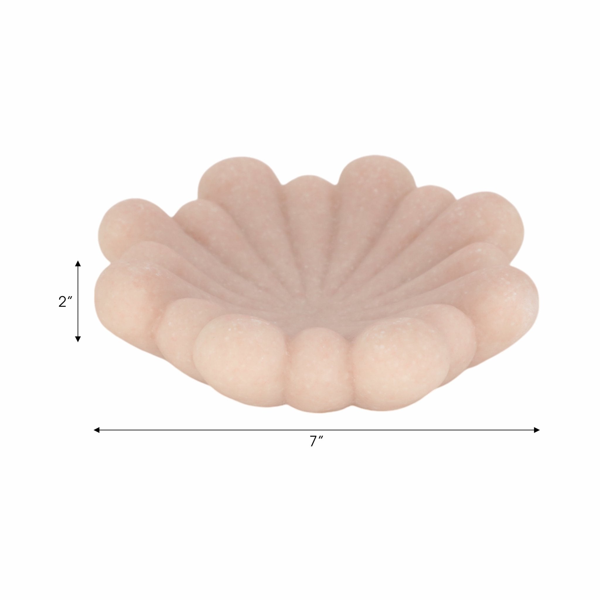 7" Laxmi Pink Quartz Resin Bowl Table Decors| Sagebrook Home