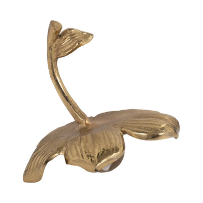 7" Rommie Gold Flower - Al Rugaib Furniture