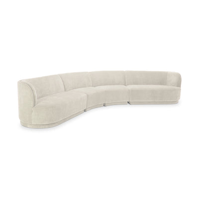 Yoon Eclipse Modular Sectional Chaise Left Sweet Cream