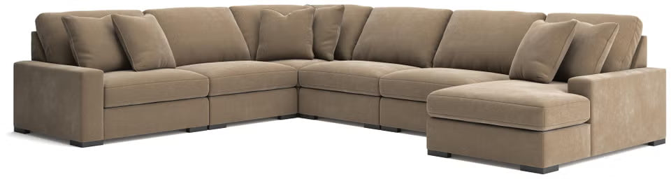 Calden 6-Piece Sectional with Chaise Sectionals| Ashley Homestore