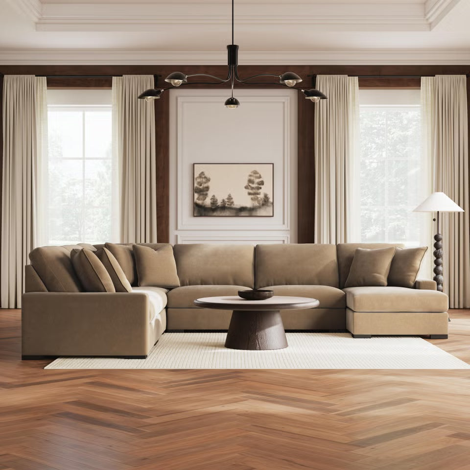 Calden 6-Piece Sectional with Chaise Sectionals| Ashley Homestore