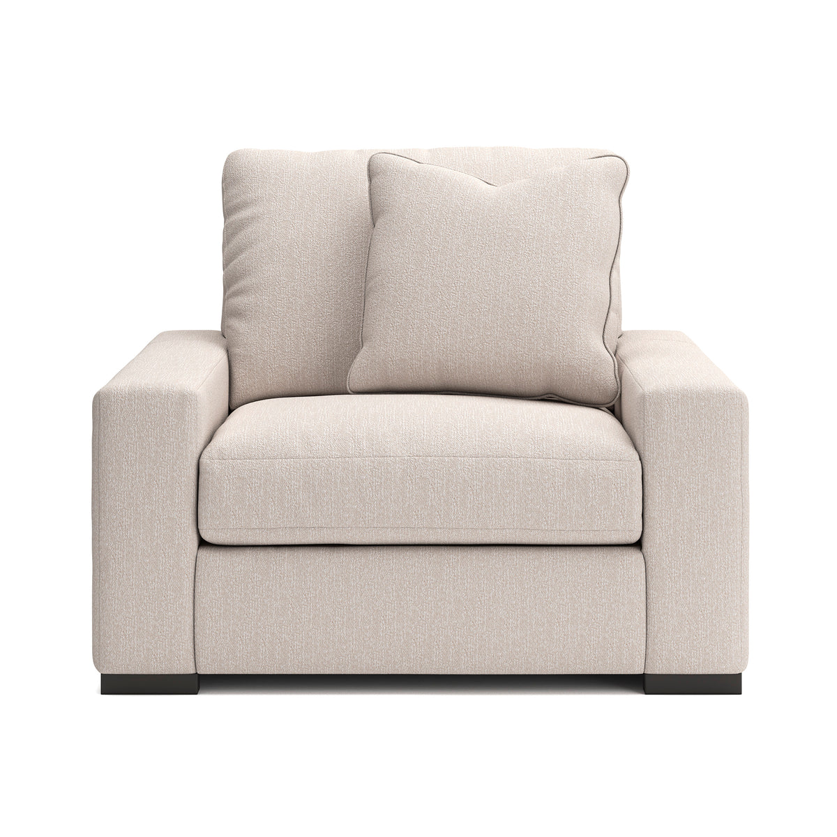 Calden Sofa Set with 2 Free Dual Table Lamp Black