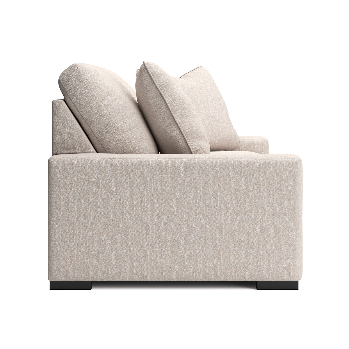 Calden Sofa Set with 2 Free Dual Table Lamp Black