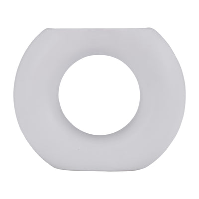 المزهرية الخزفية على شكل الدونات Ceramic, Donut Vase