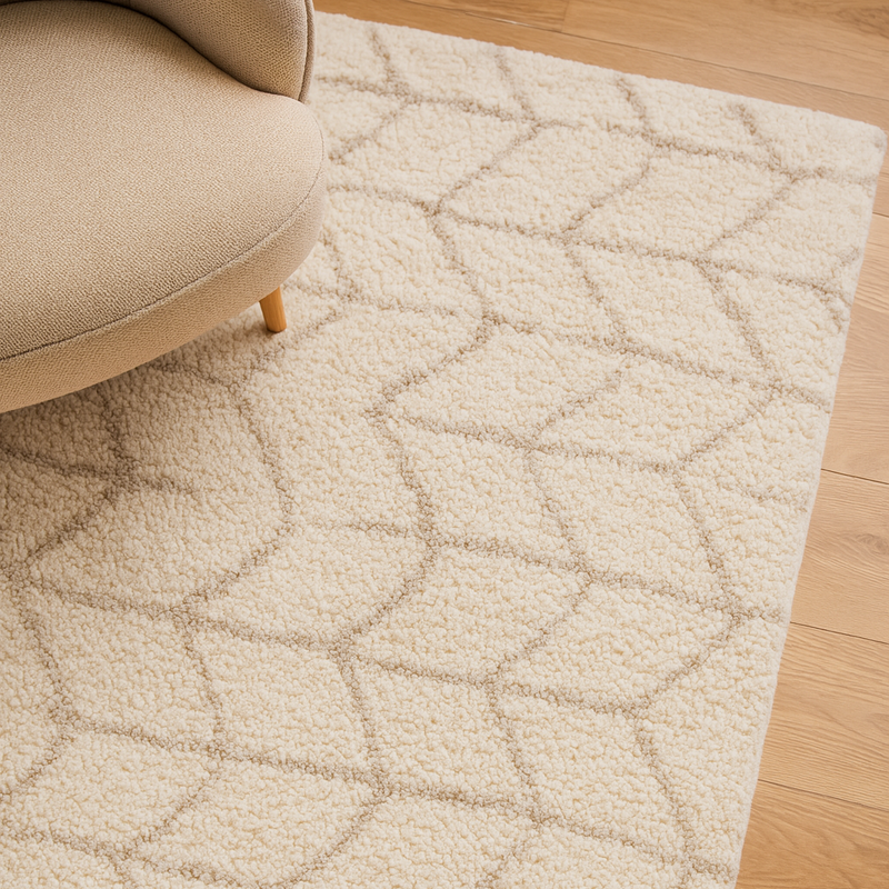 Tread Beige Rug