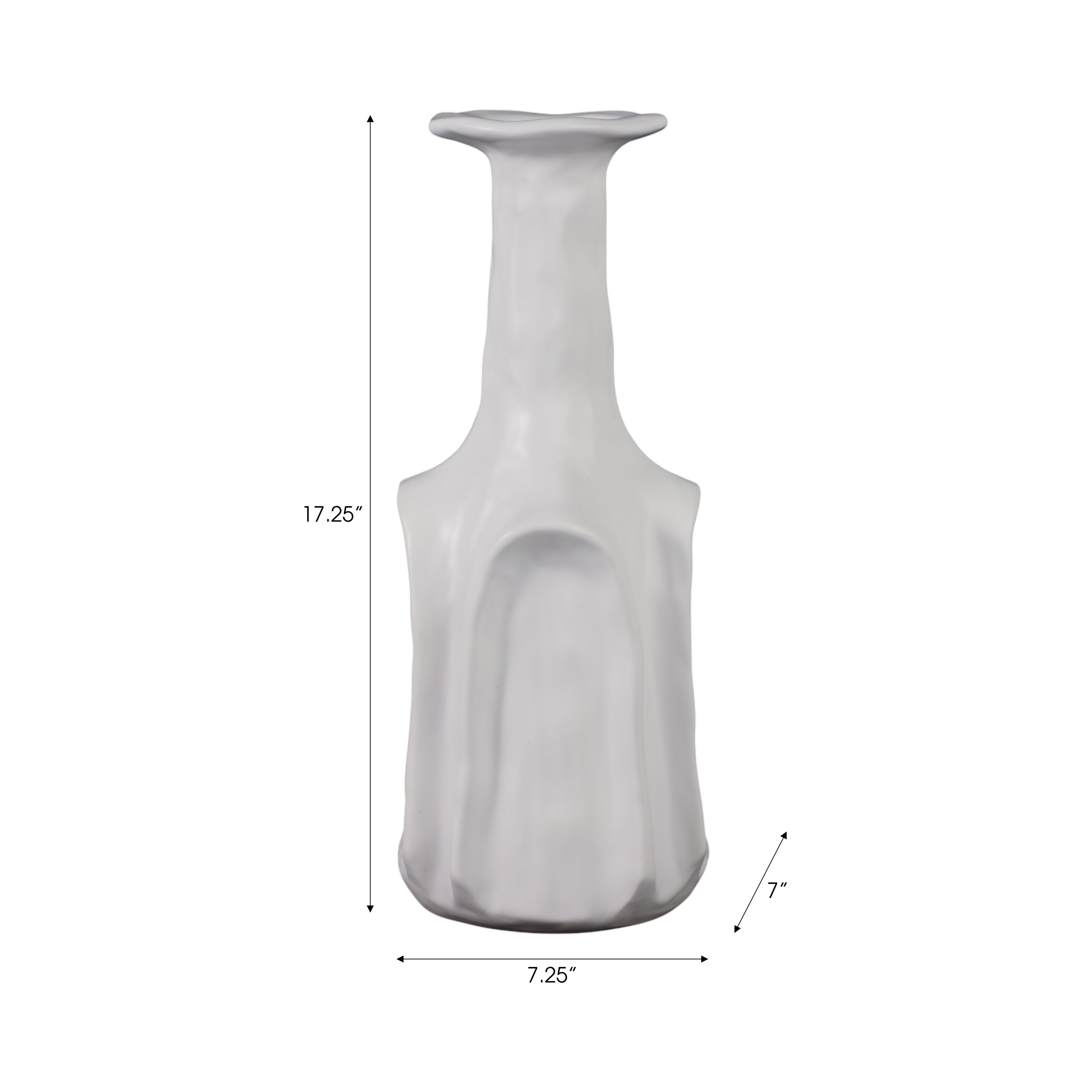 فاز فريدونيا الأبيض Fredonia White Vase