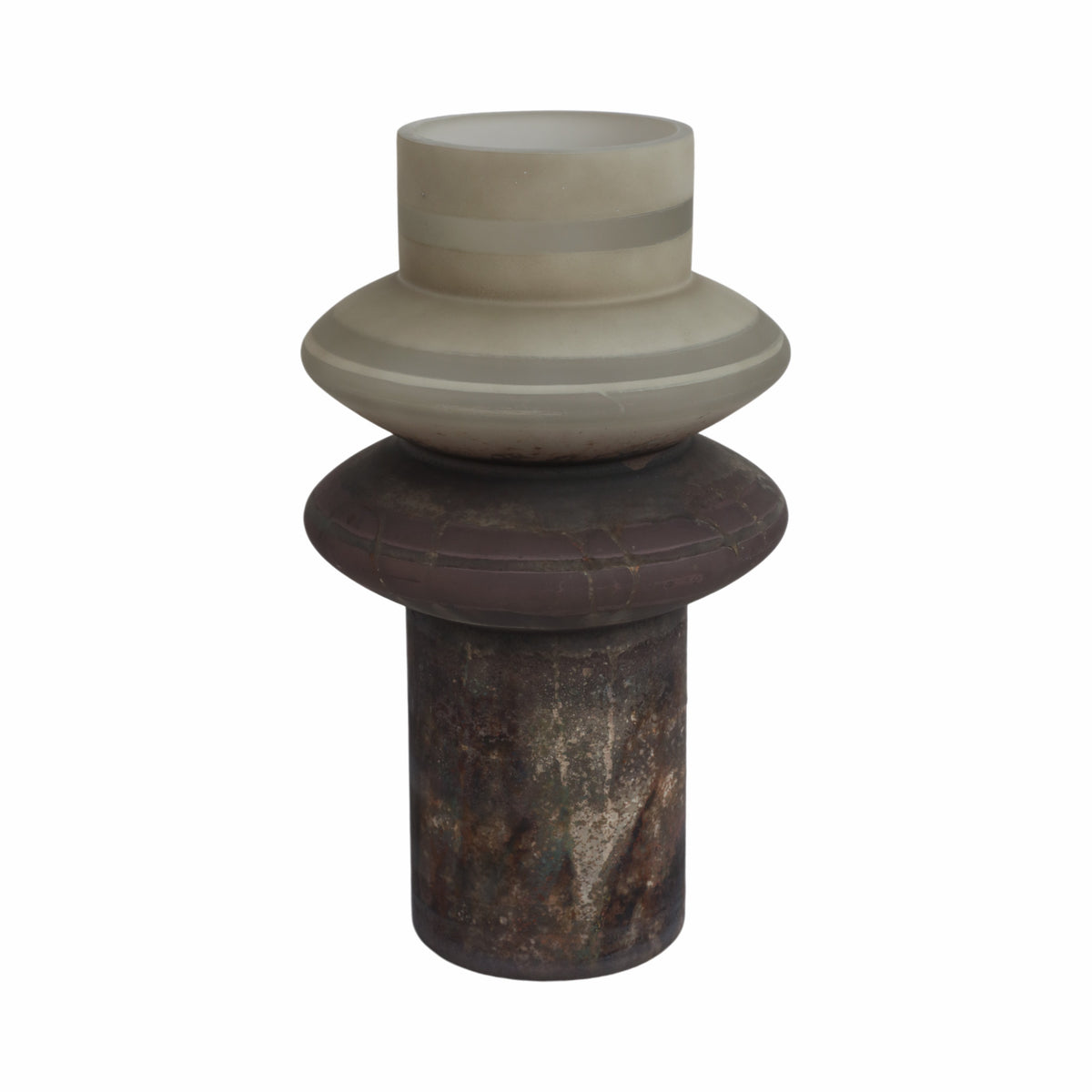 مزهرية زجاجية كيمبر Quimper Glass Vase