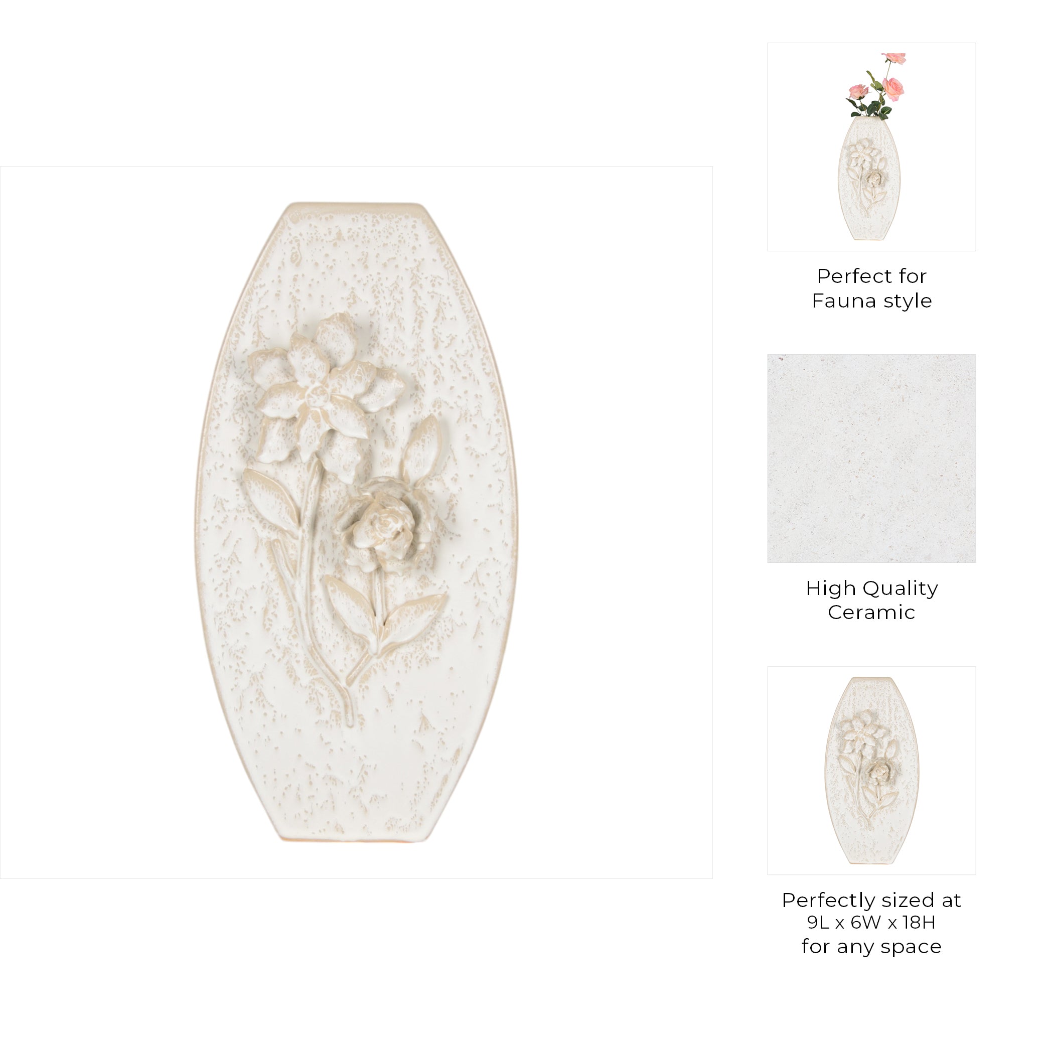 الفاز المصنوع يدويًا من Beled Beled Handcrafted Vase