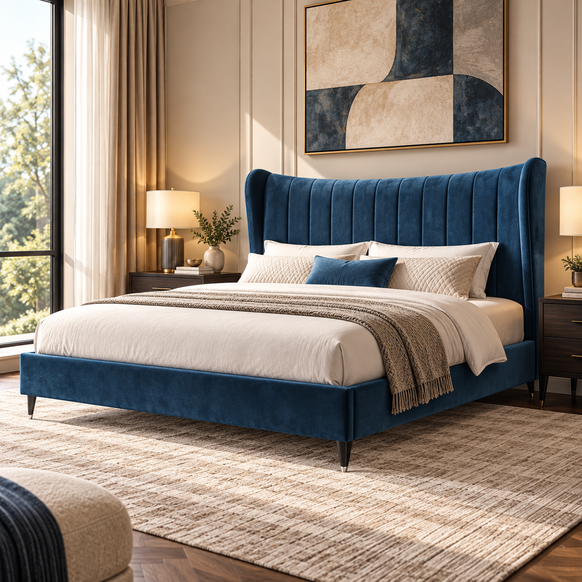 Azure King Bed 180 - Queen
