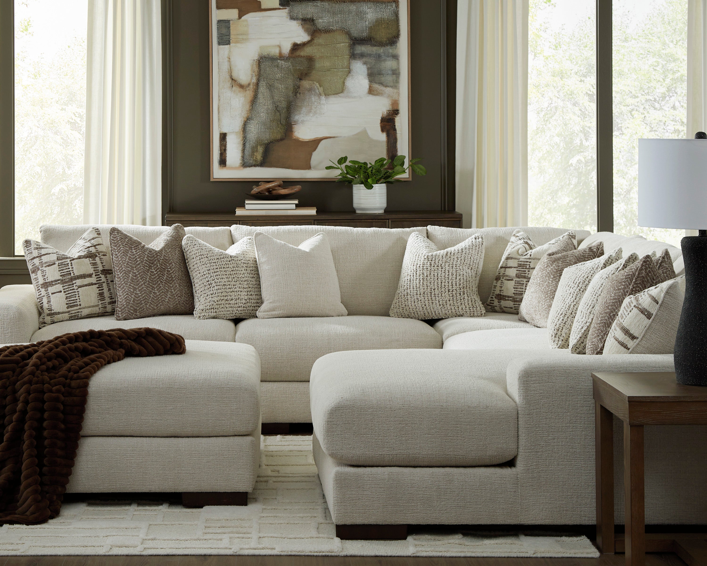 Barrelton  Oversized Ottoman