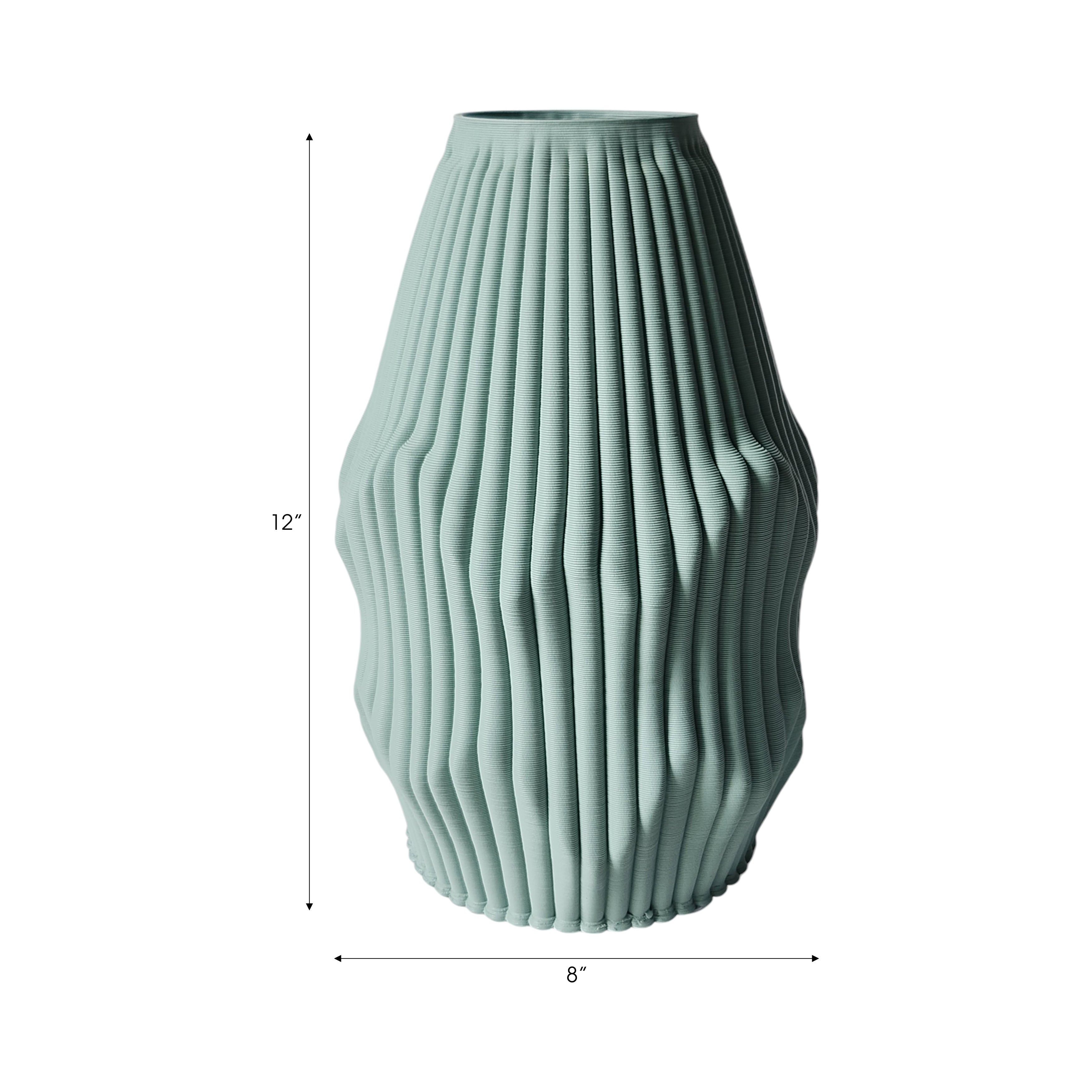 وعاء طروبيز المطبوع ثلاثي الأبعاد Tropez 3d Printed Vase