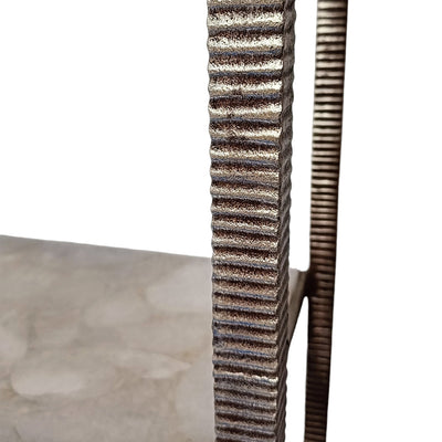 78" Cavalier White Quartz Etagere - Al Rugaib Furniture