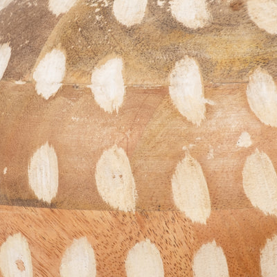 12 Wooden Pillar Holder, Natural