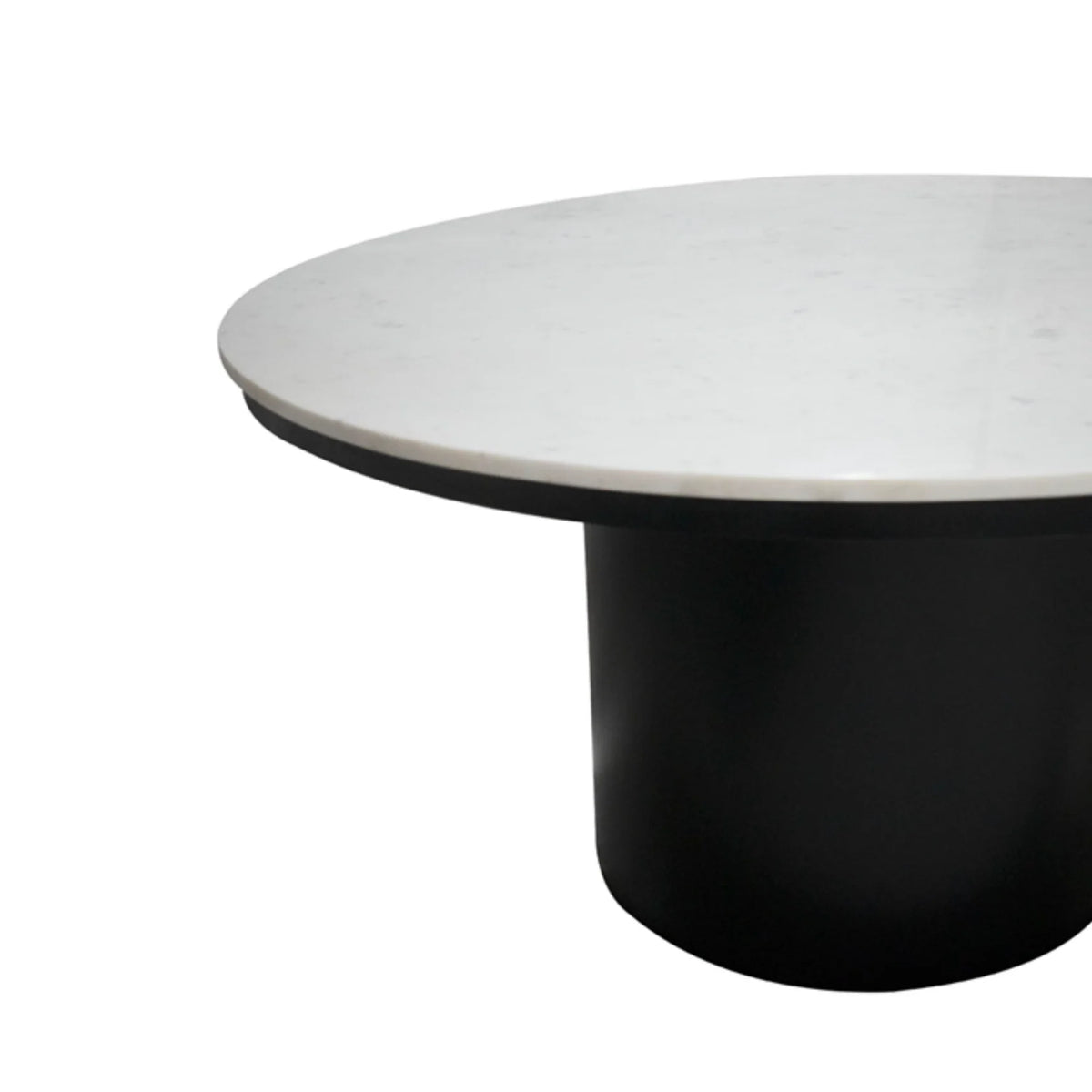 Moonstone Circular  Dining Table - Black