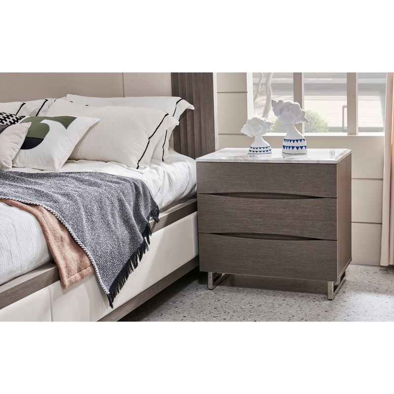 Ebony Dark Gray King Set