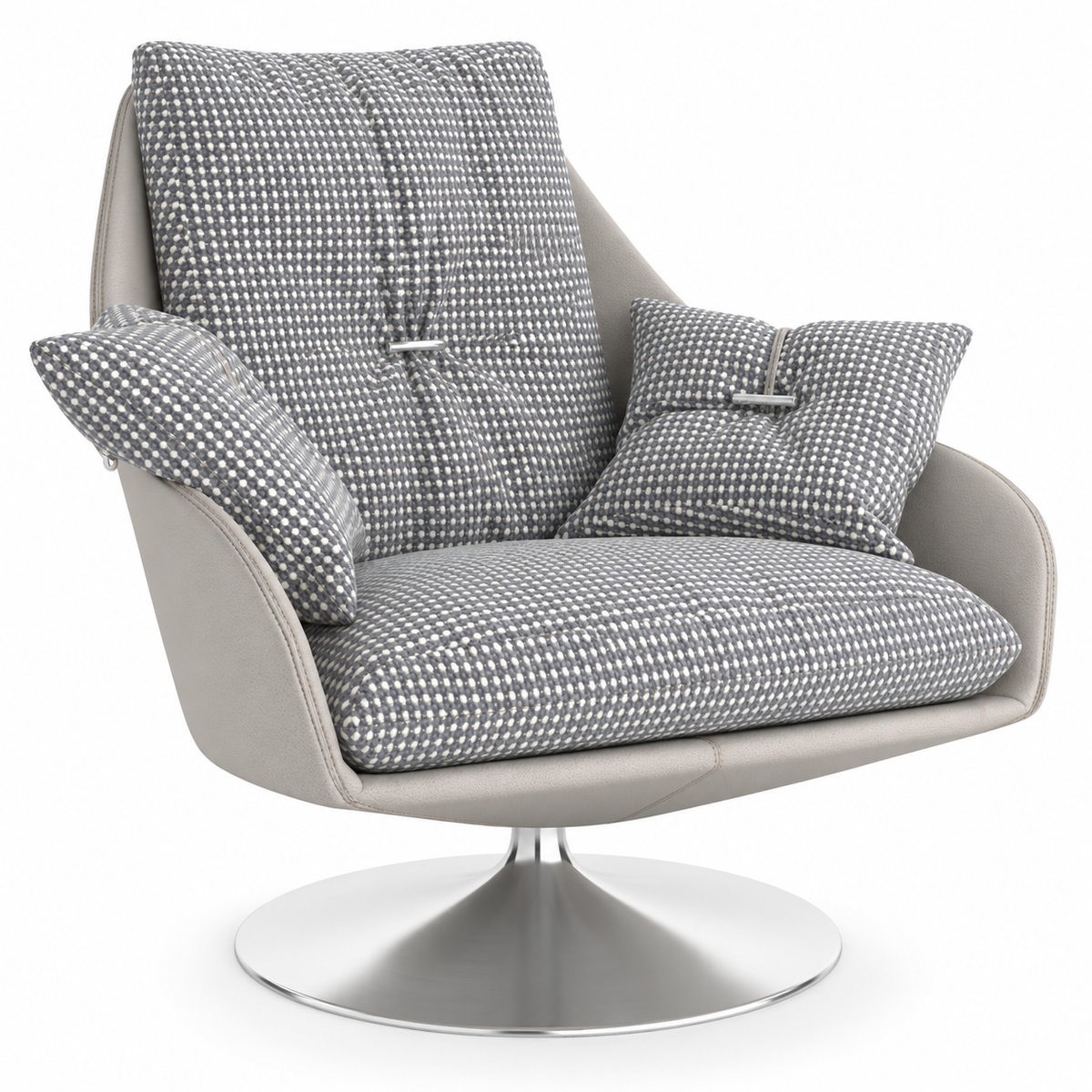 Moroso Grey Lounge Chair