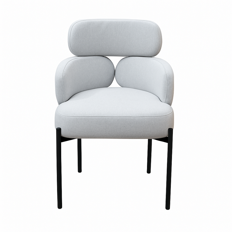 Sylvie Light Grey Dining Chair
